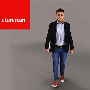 man businessman 3d max