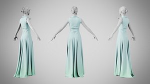 Dress 55 Blizzard Blue