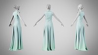 Dress 55 Blizzard Blue