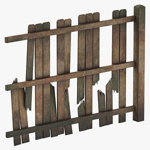 Wood Fence Damaged