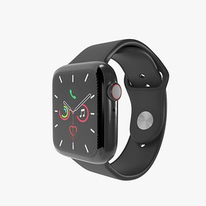 Apple Watch Series 5 Space Gray Aluminum Case with Sport Band