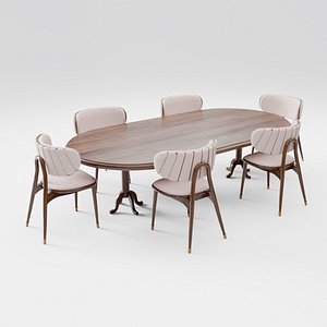 DiningSet Table with Chairs model