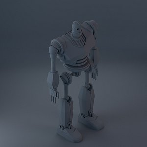 iron giant 3D model
