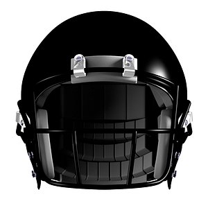 american football helmet facemasks 3d model