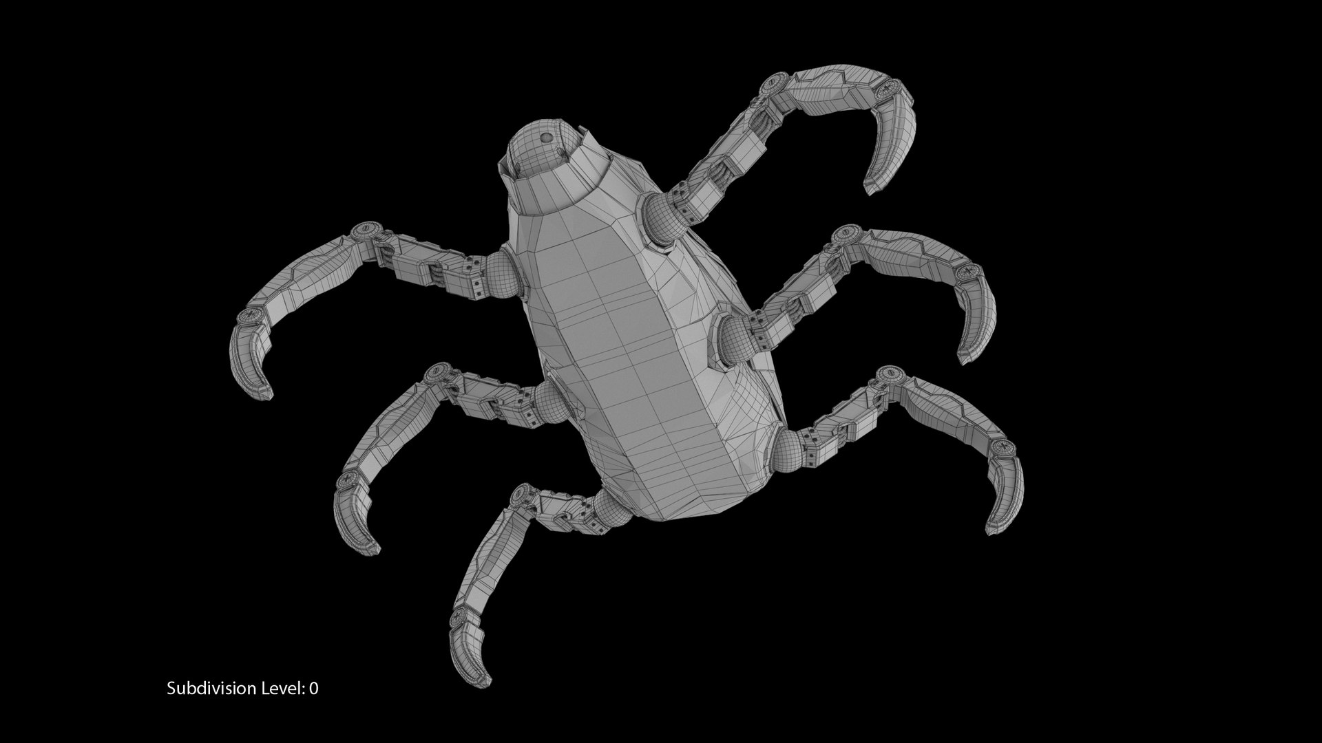 3D model sci-fi spider animation https://p.turbosquid.com/ts-thumb/tW/e7gX9d/HWOyb7rZ/frame09_it00/jpg/1527500738/1920x1080/fit_q87/6c66211aab12bf6e6f9c8c5bfb37dbf9255e15b3/frame09_it00.jpg
