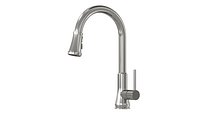 Pfirst Series 1-Handle Pull-Down Kitchen Faucet