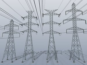 Electric power tower COLLECTION