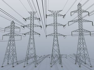 Electric power tower COLLECTION