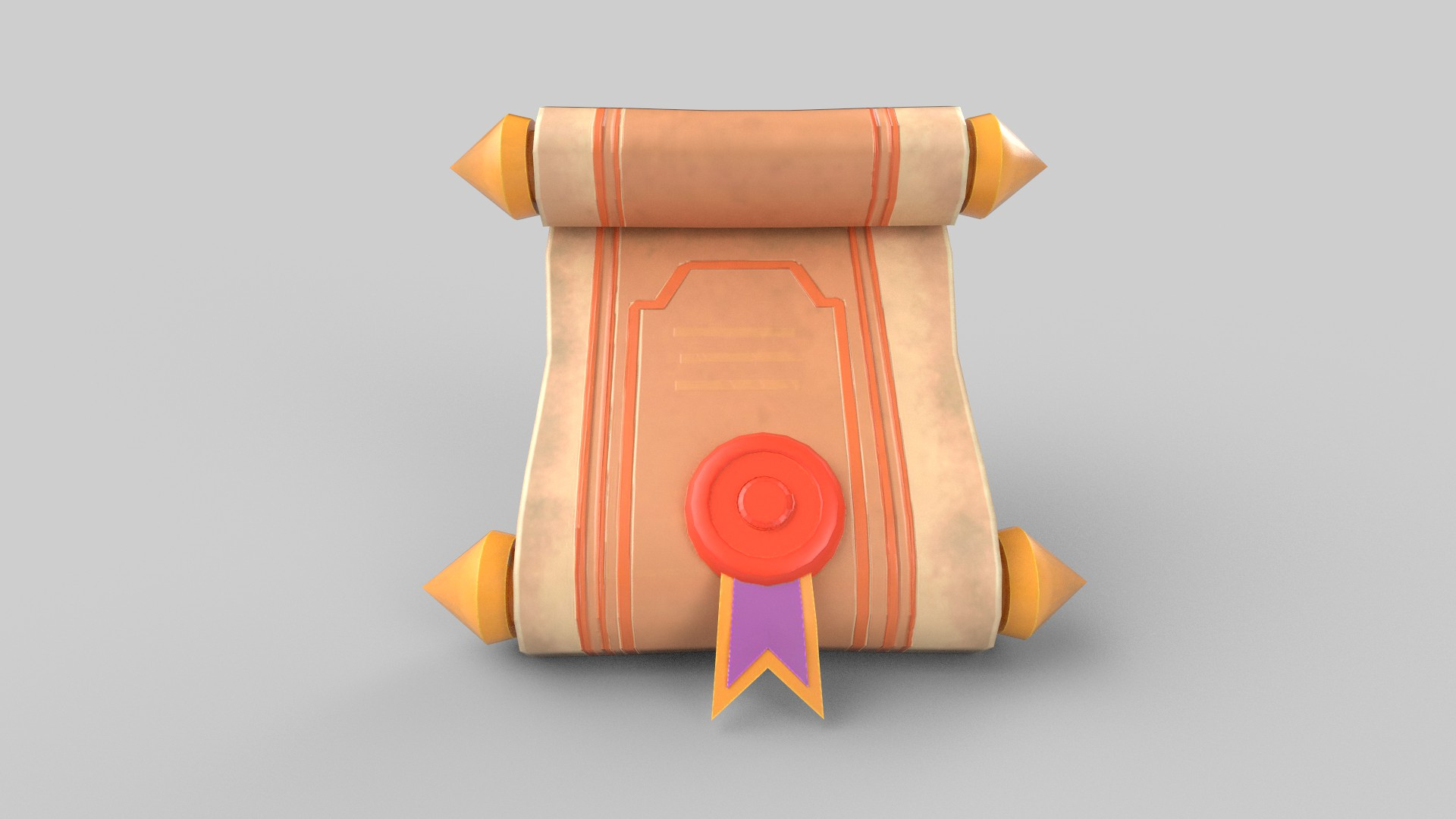 3D model scroll - TurboSquid 1843517