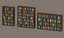 3D Bookcase model