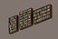 3D Bookcase model