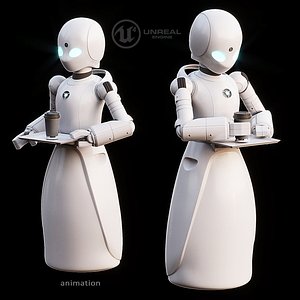 Orihime-d animated UNREAL ENGINE