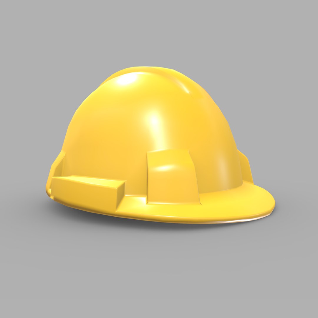 3D Hard Hat Low Poly PBR Realistic - TurboSquid 1930524