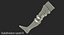 Upright Knee Brace 3D Model