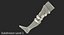 Upright Knee Brace 3D Model