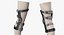 Upright Knee Brace 3D Model