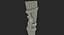 Upright Knee Brace 3D Model