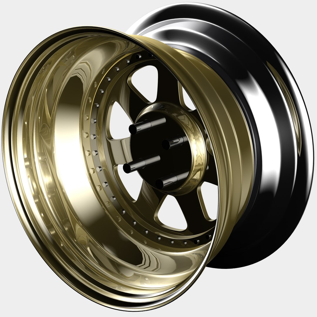 Rim Drag Dr-27 Wheel 3d Model