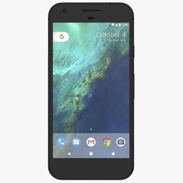 google pixel quite black 3d model