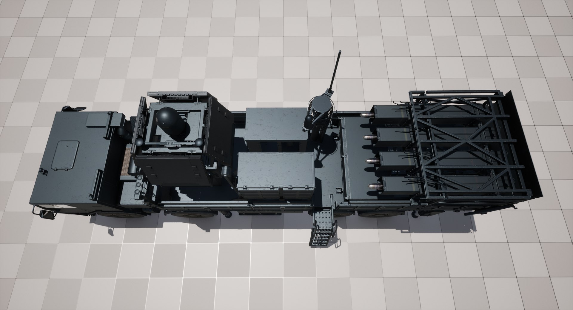 3D Rigged Israel SPYDER Air Defense System model https://p.turbosquid.com/ts-thumb/tW/vh5Dmo/25/highresscreenshot00009/png/1751276502/1920x1080/fit_q87/9ff66f1ad5cf435ef58f075677736489a43f9af1/highresscreenshot00009.jpg