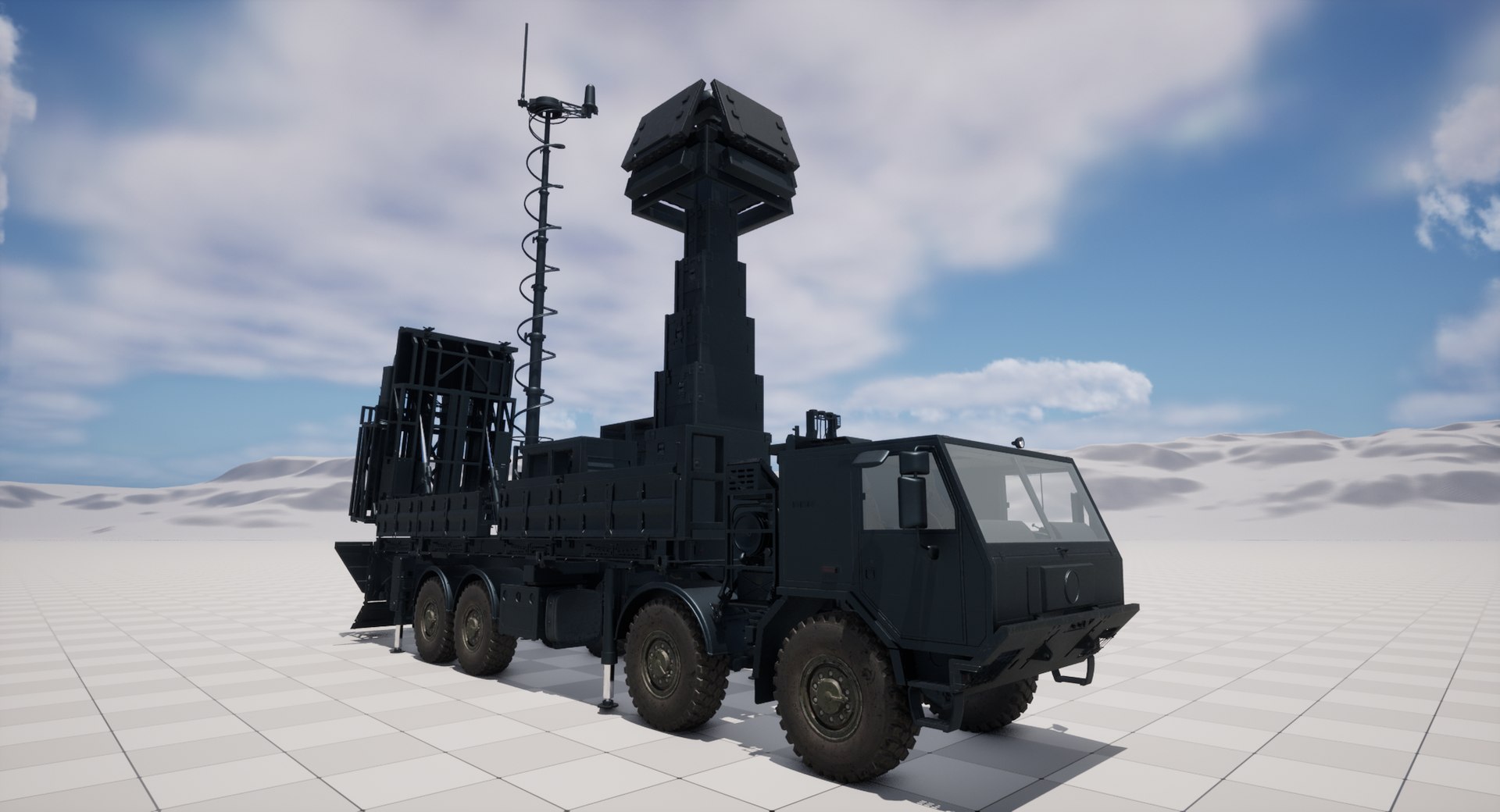 3D Rigged Israel SPYDER Air Defense System model https://p.turbosquid.com/ts-thumb/tW/vh5Dmo/EY/highresscreenshot00022/png/1751276535/1920x1080/fit_q87/bbff166ffc0ce91b8da6ee0e68ba46251b254331/highresscreenshot00022.jpg