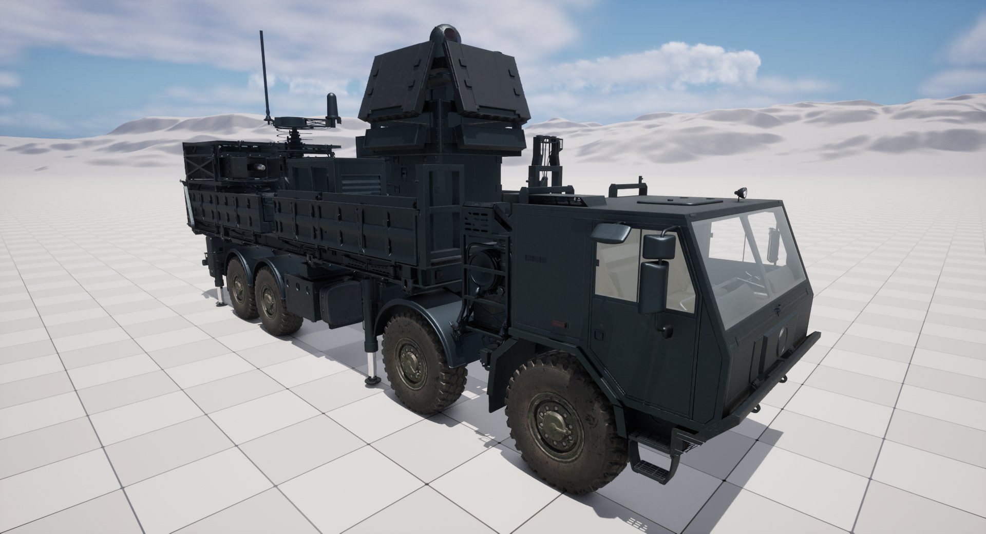 3D Rigged Israel SPYDER Air Defense System model https://p.turbosquid.com/ts-thumb/tW/vh5Dmo/lY/highresscreenshot00003/png/1751276494/1920x1080/fit_q87/03d5067b312ff6f14f6cfd4674dfb4f43d4a24a0/highresscreenshot00003.jpg