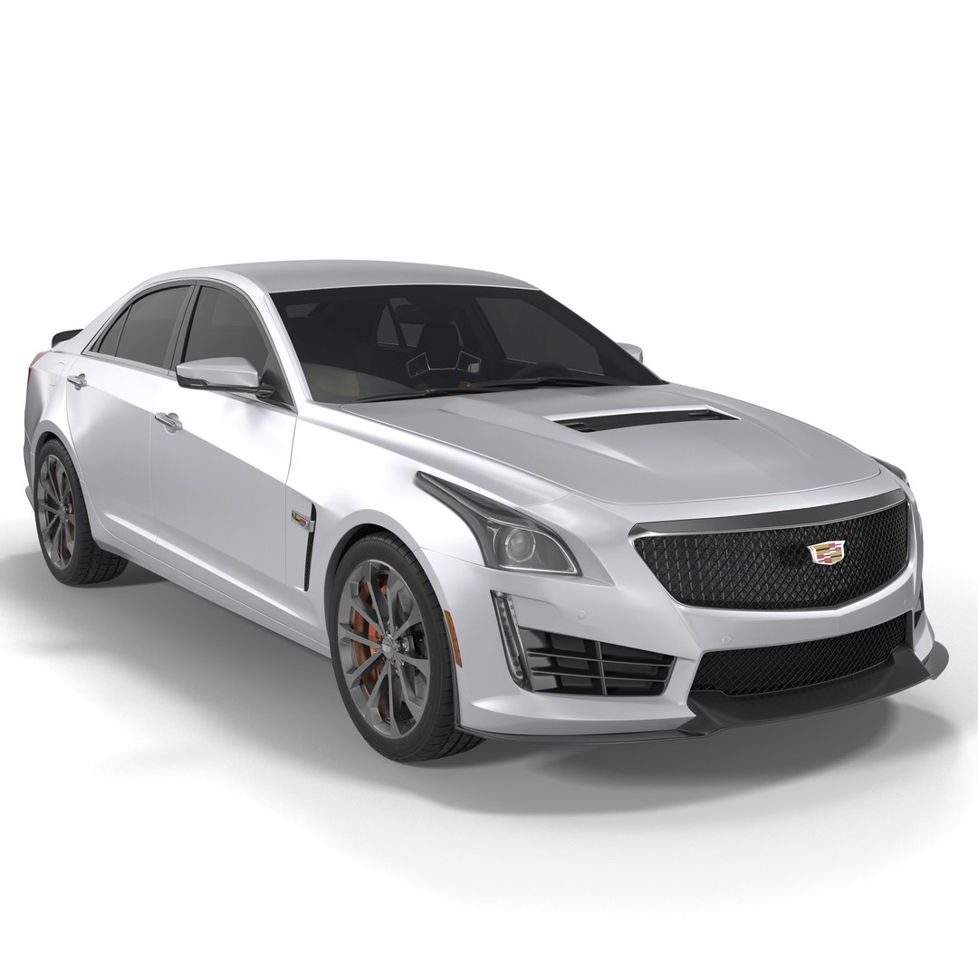 Cadillac CTS V 2016 3D model preview
