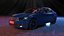 blue car skoda superb