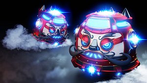 3D Daruma Models