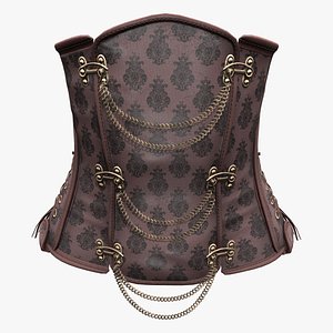 Steampunk Corset With Chains