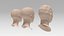 woman heads 3D model
