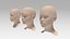 woman heads 3D model