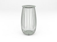 Paris street trash can