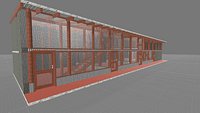 Commercial Multi Tier Poultry House Modern Chicken Coop