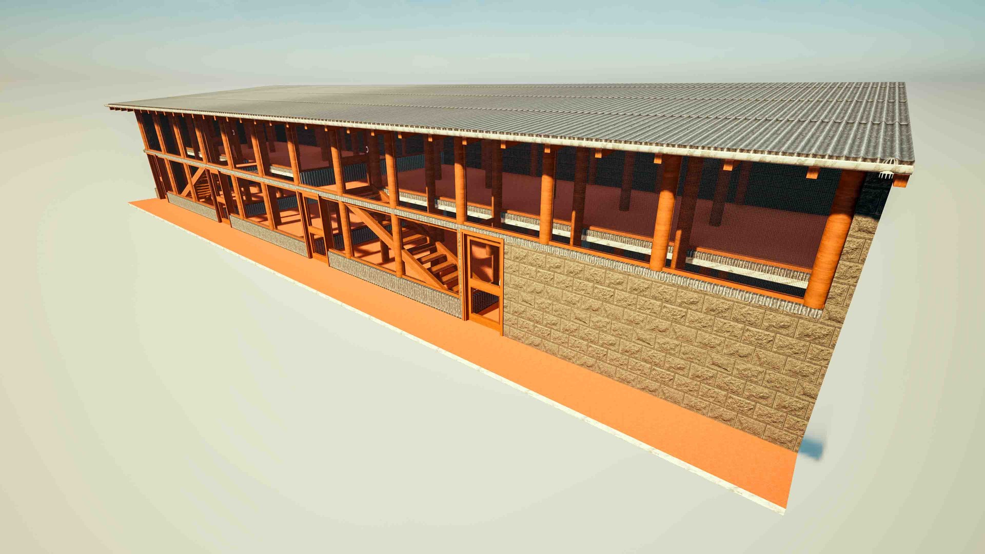 Commercial Multi Tier Poultry House Modern Chicken Coop 3D model https://p.turbosquid.com/ts-thumb/tX/HmEURo/ds/chickencoopimage4/jpg/1791538644/1920x1080/fit_q87/f6c93449d70ca18209c0d9e370005783e700868f/chickencoopimage4.jpg