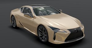 Lexus - LC 500 3D model