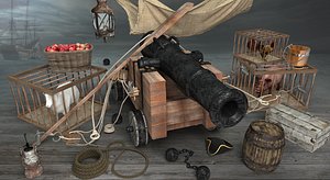 Props a pirate ship