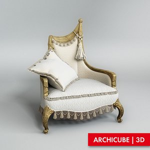 3d chair model
