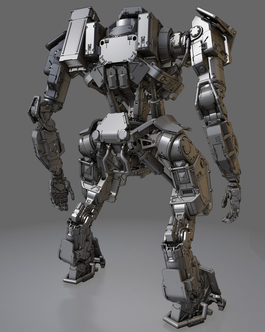 3D Model Robot Biped - TurboSquid 1604979