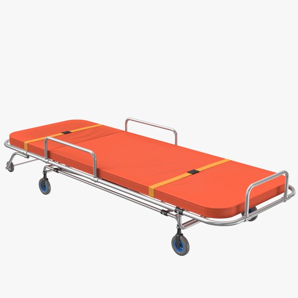 3D ambulance bed 02