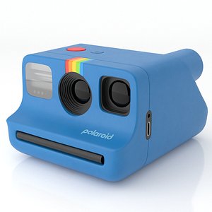 3D model Instant camera Polaroid Go Gen 2 Blue 3D model