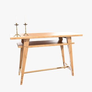 TWO-TIER SIDE CONSOLE BY ROSE UNIACKE