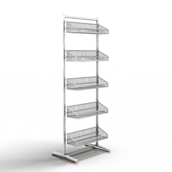 3d model supermarket goods small