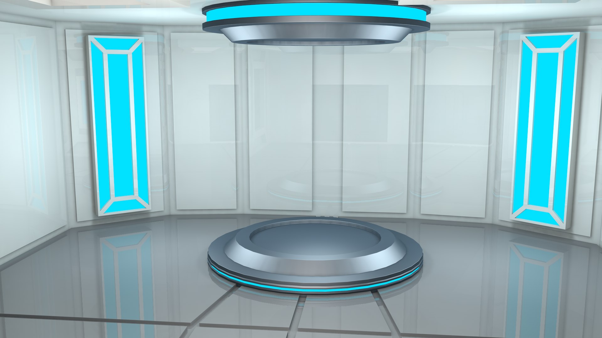 3D Model Sci Fi Room - TurboSquid 1776631