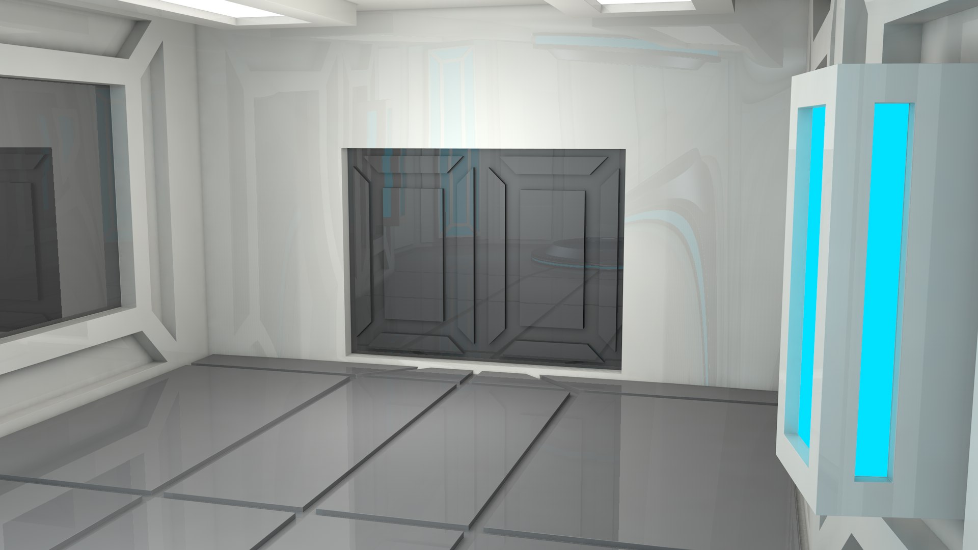 3D Model Sci Fi Room - TurboSquid 1776631