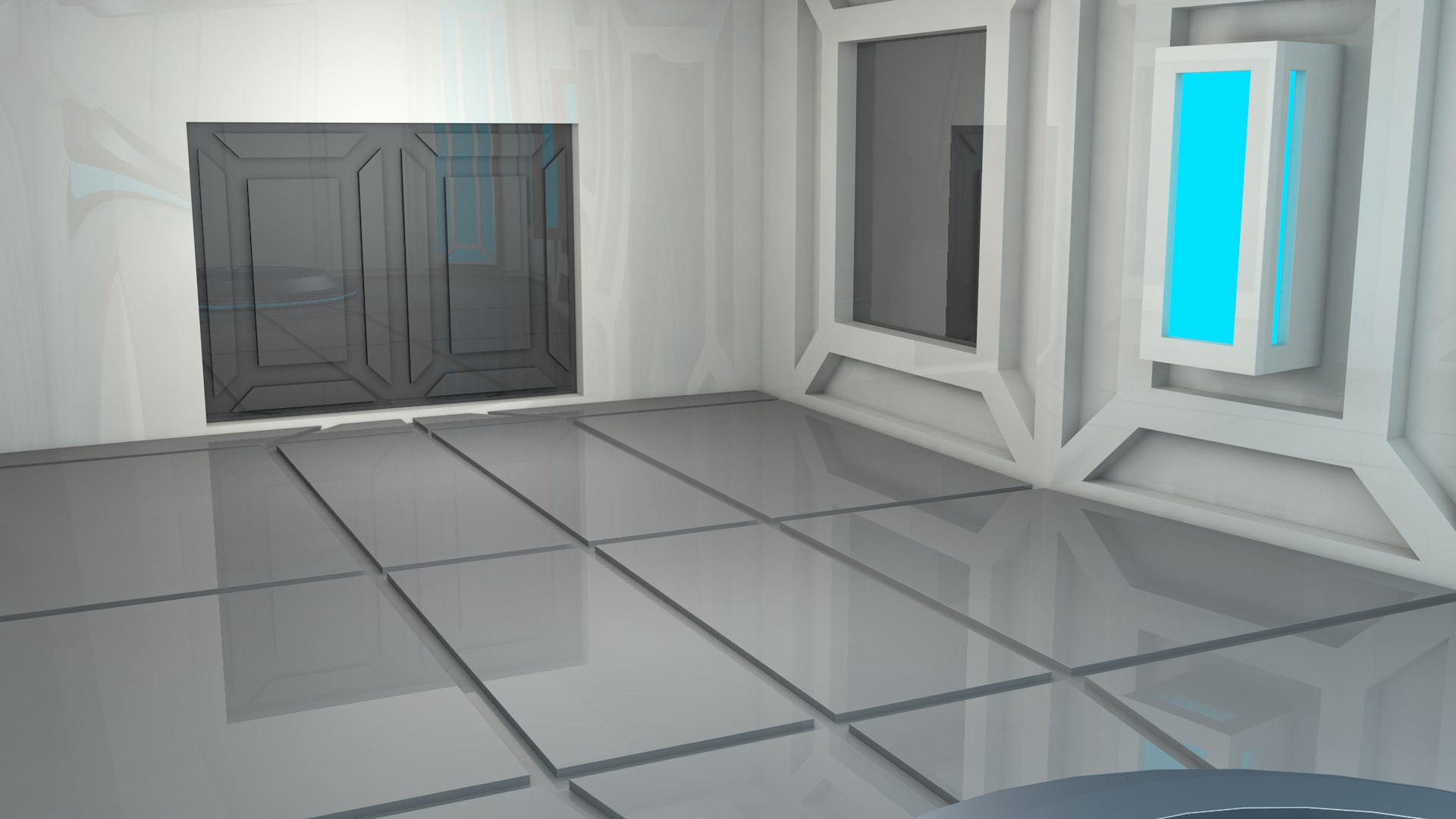3D Model Sci Fi Room - TurboSquid 1776631