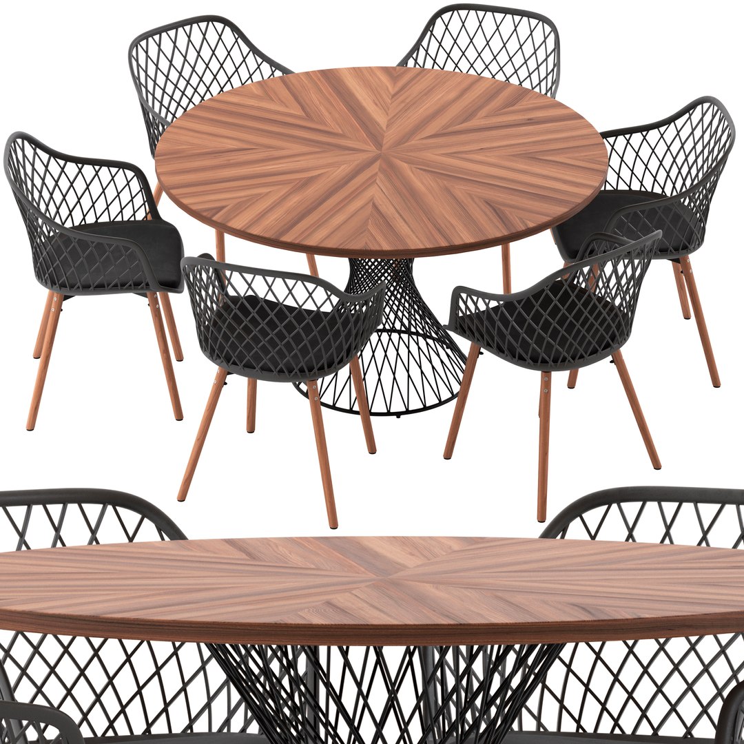 3D Innova Australia Greville Chair And Amina Table - TurboSquid 2179714