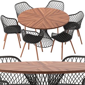 3D Innova Australia Greville Chair and Amina Table