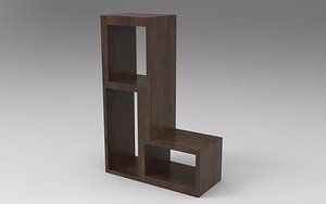 3D Grav Shelving Unit model