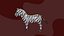 Giraffe 3D-Cartoon-Rigged-Modell - Blender